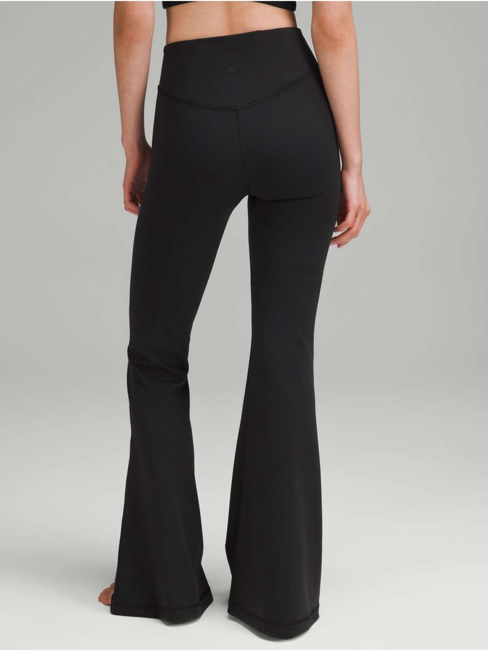 lululemon athletica Black High-Rise Flared Yoga Leggings